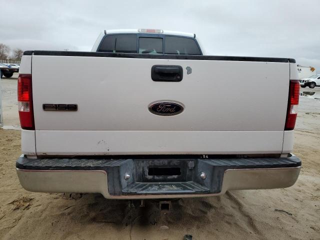 1FTPX12585KC84398 - 2005 FORD F150 WHITE photo 6