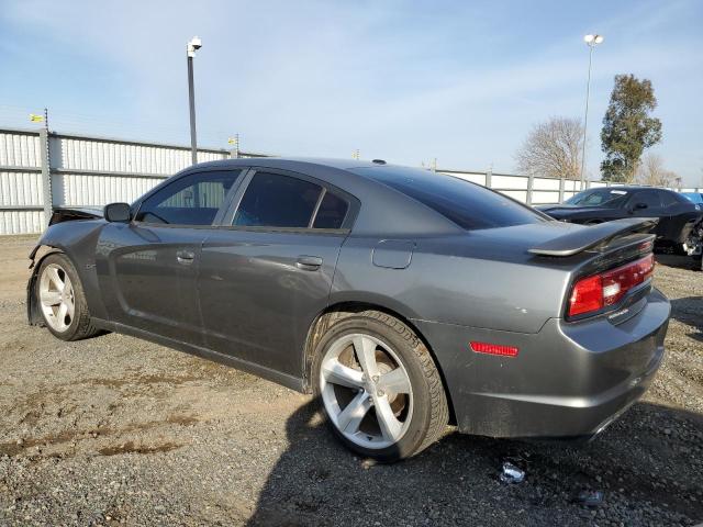 2B3CL5CT1BH505956 - 2011 DODGE CHARGER R/T GRAY photo 2