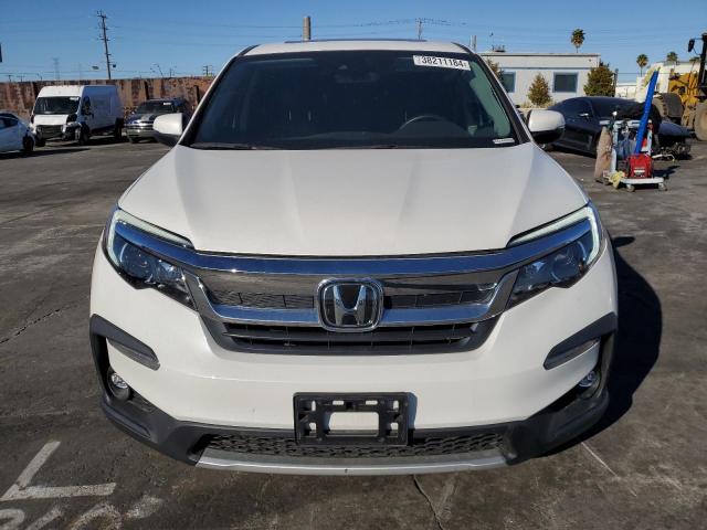 5FNYF5H55NB038430 - 2022 HONDA PILOT EXL WHITE photo 5