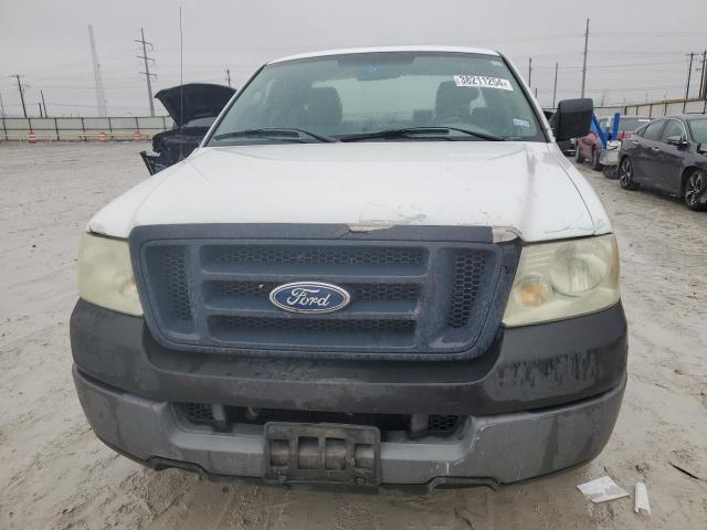 1FTRF12235NB42430 - 2005 FORD F150 WHITE photo 5