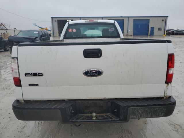 1FTRF12235NB42430 - 2005 FORD F150 WHITE photo 6