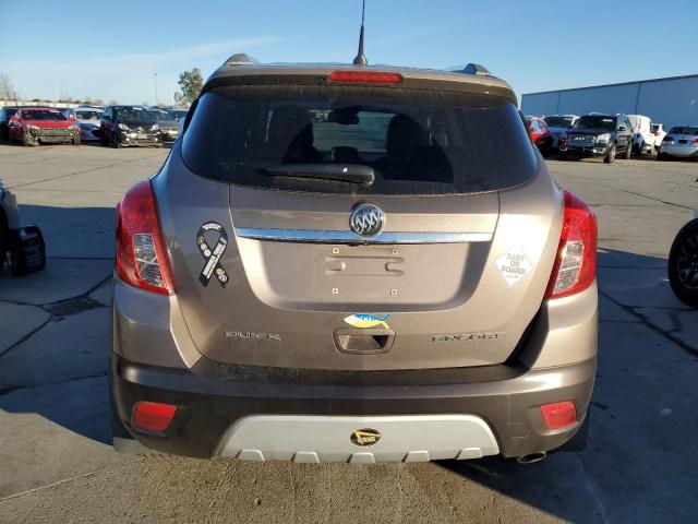 KL4CJASB1EB743562 - 2014 BUICK ENCORE GRAY photo 6