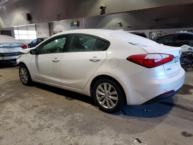 KNAFX4A63E5098089 - 2014 KIA FORTE LX WHITE photo 2