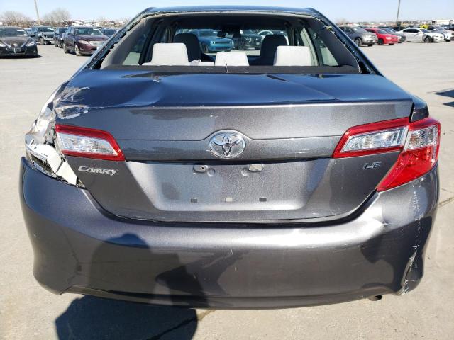 4T1BF1FKXCU178321 - 2012 TOYOTA CAMRY BASE GRAY photo 6