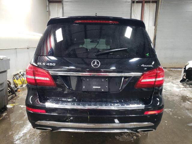 4JGDF6EE5HA899091 - 2017 MERCEDES-BENZ GLS 450 4MATIC BLACK photo 6