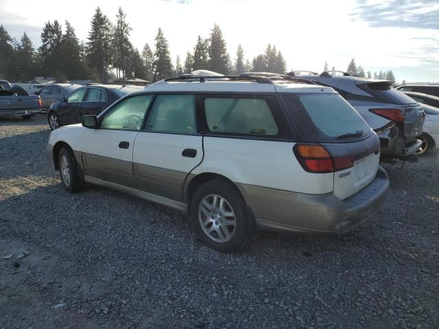 4S3BH675447610924 - 2004 SUBARU LEGACY OUTBACK AWP 白色 照片 2
