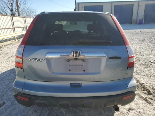 3CZRE38568G705073 - 2008 HONDA CR-V EX BLUE photo 6