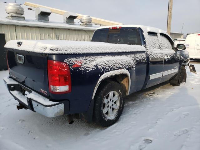 1GTSKVE38AZ179324 - 2010 GMC SIERRA K1500 SLE BLUE photo 3