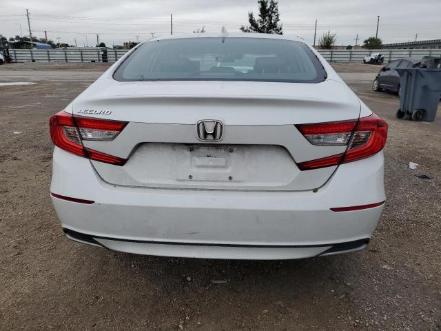 1HGCV1F17JA018464 - 2018 HONDA ACCORD LX WHITE photo 6