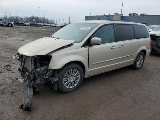 2C4RC1CG0DR809345 - 2013 CHRYSLER TOWN & COU TOURING L GOLD photo 1