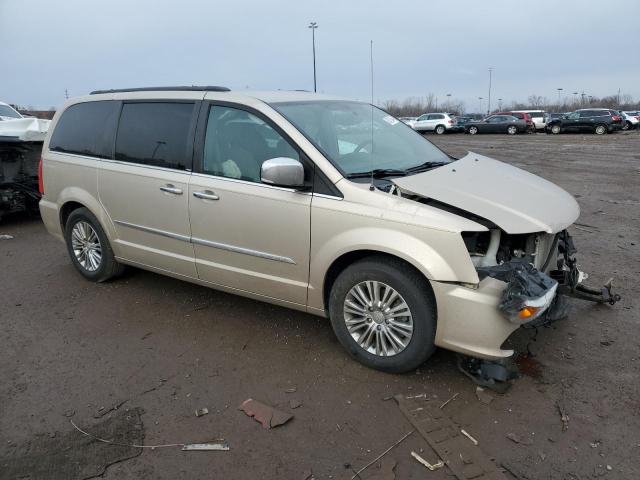 2C4RC1CG0DR809345 - 2013 CHRYSLER TOWN & COU TOURING L GOLD photo 4