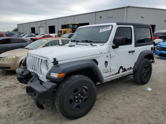 1C4GJXAG6KW685542 - 2019 JEEP WRANGLER SPORT WHITE photo 1