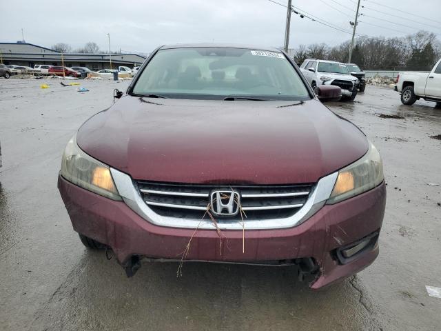 1HGCR2F83EA087875 - 2014 HONDA ACCORD EXL BURGUNDY photo 5