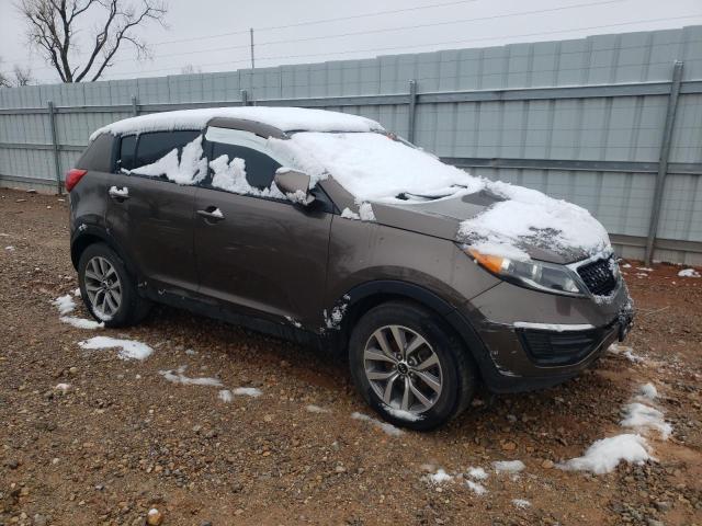 KNDPB3AC5E7629433 - 2014 KIA SPORTAGE BASE BROWN photo 4