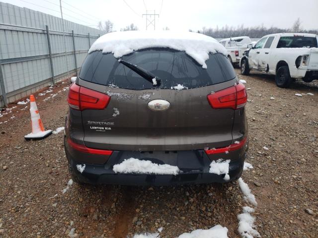 KNDPB3AC5E7629433 - 2014 KIA SPORTAGE BASE BROWN photo 6