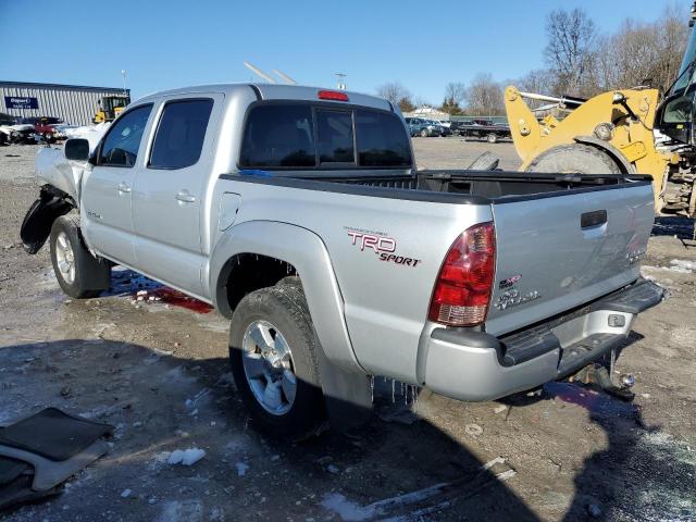5TEJU62N77Z323220 - 2007 TOYOTA TACOMA DOUBLE CAB PRERUNNER SILVER photo 2