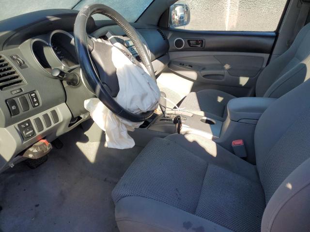 5TEJU62N77Z323220 - 2007 TOYOTA TACOMA DOUBLE CAB PRERUNNER SILVER photo 7