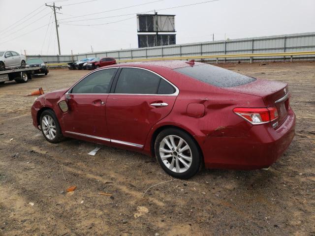 JTHBK1EG7A2345187 - 2010 LEXUS ES 350 RED photo 2