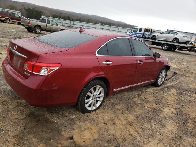 JTHBK1EG7A2345187 - 2010 LEXUS ES 350 RED photo 3