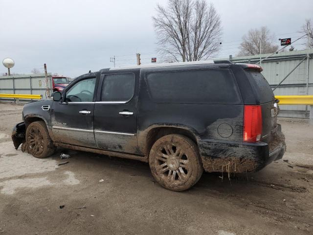 1GYS4KEF3DR319443 - 2013 CADILLAC ESCALADE ESV PLATINUM შავი ფოტო 2