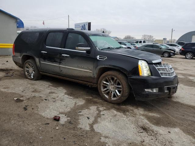 1GYS4KEF3DR319443 - 2013 CADILLAC ESCALADE ESV PLATINUM შავი ფოტო 4