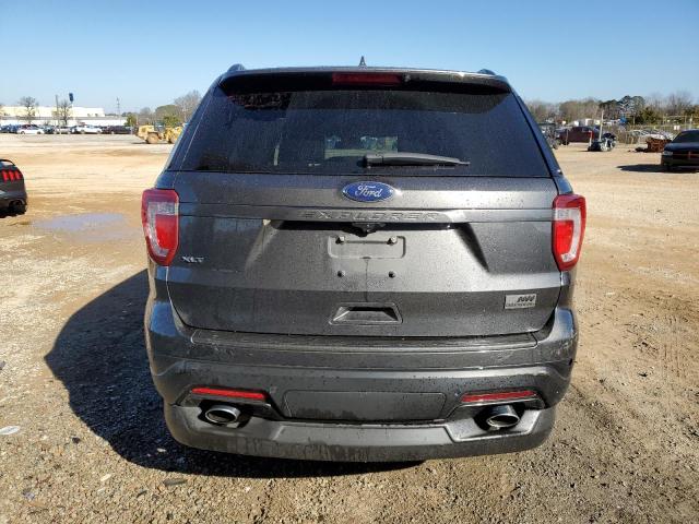 1FM5K7D88JGB47941 - 2018 FORD EXPLORER XLT GRAY photo 6