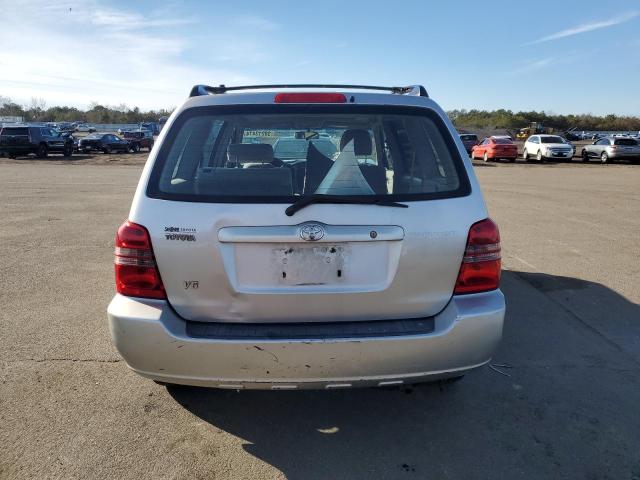 JTEGF21A910003282 - 2001 TOYOTA HIGHLANDER BEIGE photo 6