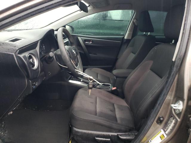 2T1BURHE7JC096413 - 2018 TOYOTA COROLLA L GRAY photo 7