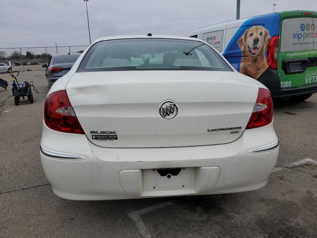 2G4WC582991200490 - 2009 BUICK LACROSSE CX WHITE photo 6