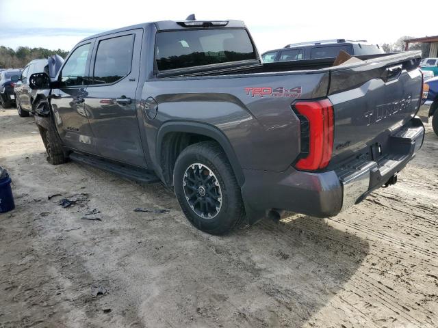 5TFLA5DB2NX009560 - 2022 TOYOTA TUNDRA CREWMAX SR GRAY photo 2