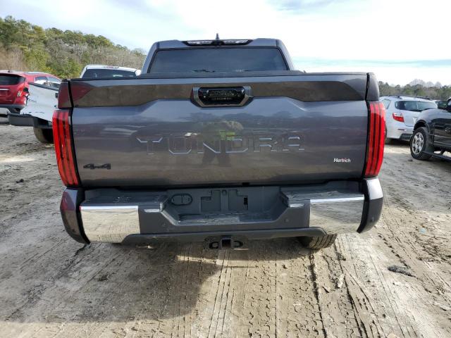 5TFLA5DB2NX009560 - 2022 TOYOTA TUNDRA CREWMAX SR GRAY photo 6