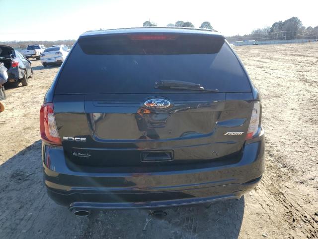 2FMDK3AK9BBA79906 - 2011 FORD EDGE SPORT BLACK photo 6