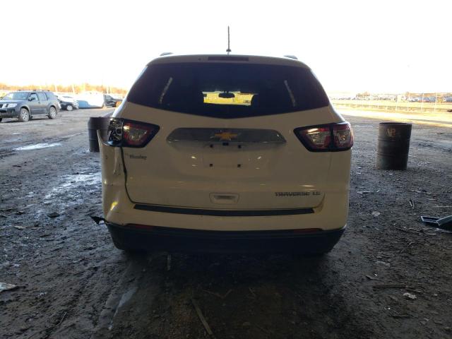 1GNKRFKD9EJ307824 - 2014 CHEVROLET TRAVERSE LS WHITE photo 6