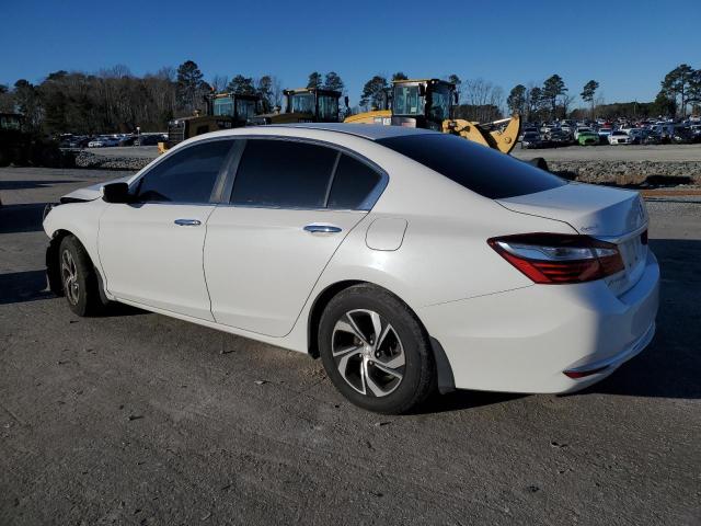 1HGCR2F3XHA170227 - 2017 HONDA ACCORD LX WHITE photo 2