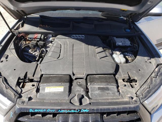 WA1VAAF78JD052705 - 2018 AUDI Q7 PRESTIGE ვერცხლისფერი ფოტო 11