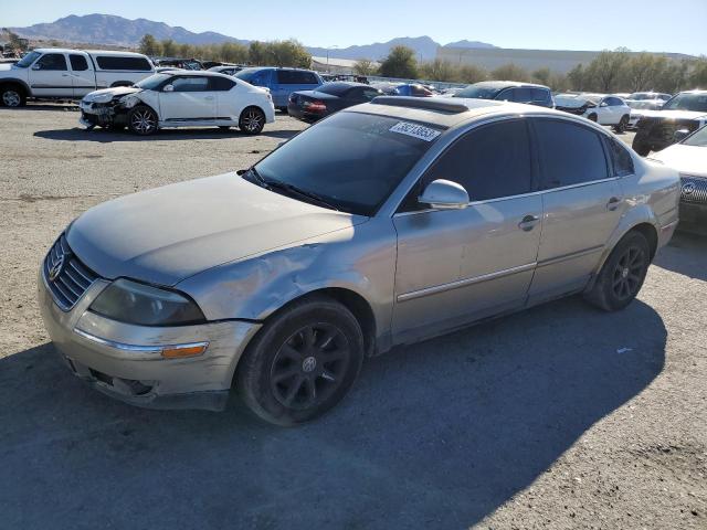 WVWPD63B54P242718 - 2004 VOLKSWAGEN PASSAT GLS GOLD photo 1