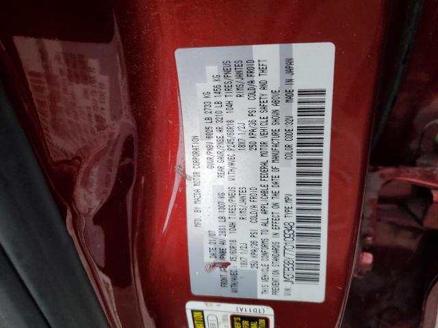 JM3TB38Y770109348 - 2007 MAZDA CX-9 RED photo 13