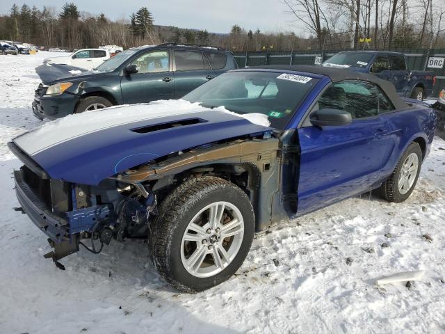 1ZVBP8EM2D5234323 - 2013 FORD MUSTANG BLUE photo 1