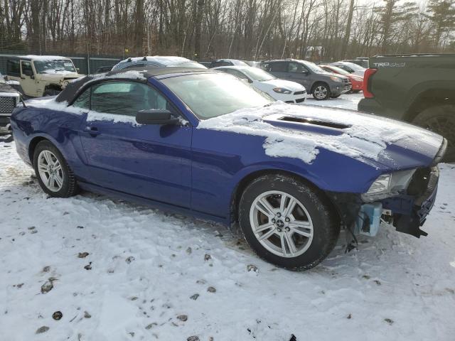 1ZVBP8EM2D5234323 - 2013 FORD MUSTANG BLUE photo 4