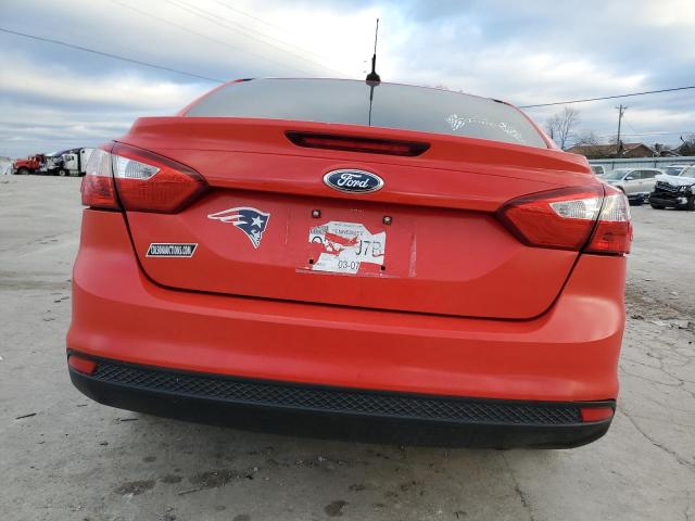 1FAHP3F2XCL231375 - 2012 FORD FOCUS SE RED photo 6