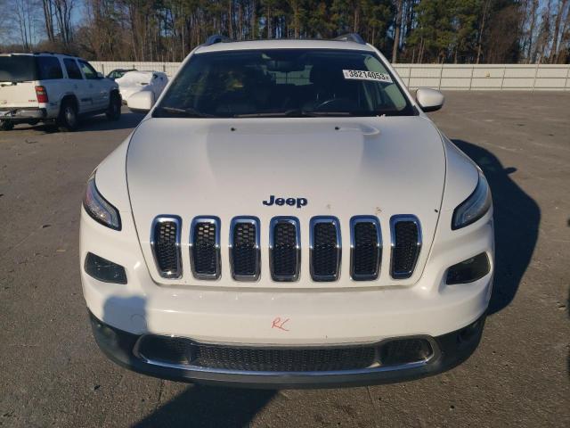 1C4PJMDS9FW544159 - 2015 JEEP CHEROKEE LIMITED WHITE photo 5