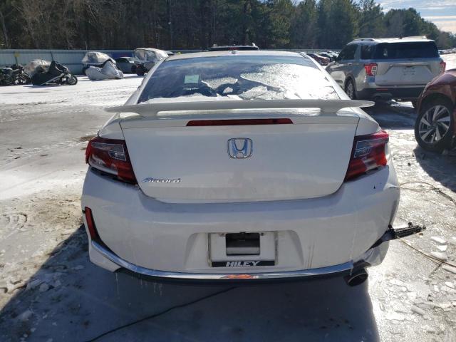 1HGCT1B82HA005365 - 2017 HONDA ACCORD EXL WHITE photo 6