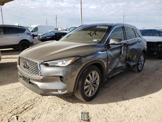 3PCAJ5BA2NF118208 - 2022 INFINITI QX50 LUXE GRAY photo 1