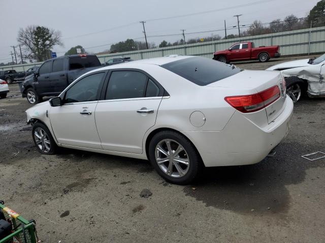 3LNHL2GC0CR822691 - 2012 LINCOLN MKZ WHITE photo 2