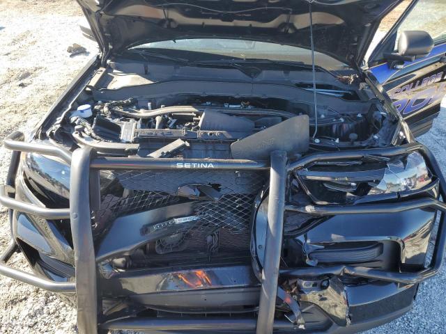 1FM5K8AB1NGB74880 - 2022 FORD EXPLORER POLICE INTERCEPTOR შავი ფოტო 12