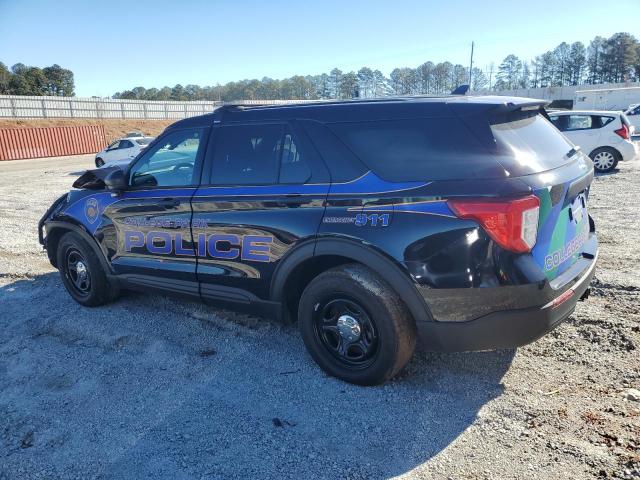 1FM5K8AB1NGB74880 - 2022 FORD EXPLORER POLICE INTERCEPTOR BLACK photo 2