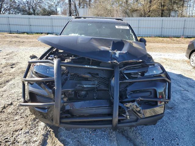 1FM5K8AB1NGB74880 - 2022 FORD EXPLORER POLICE INTERCEPTOR შავი ფოტო 5