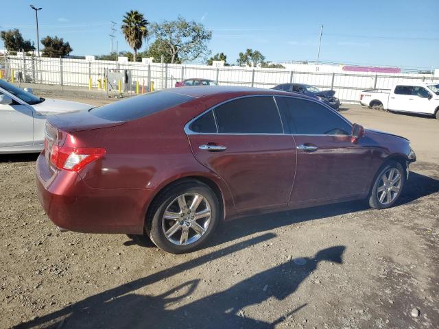 JTHBJ46G472140289 - 2007 LEXUS ES 350 RED photo 3