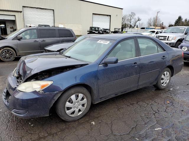 4T1BE30K64U344066 - 2004 TOYOTA CAMRY LE BLUE photo 1