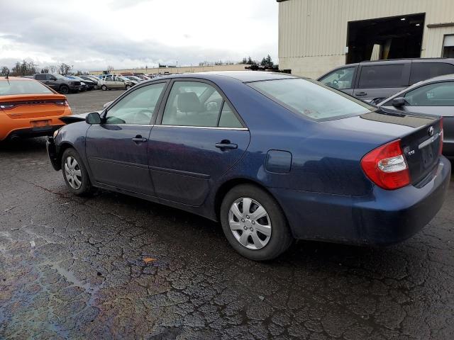 4T1BE30K64U344066 - 2004 TOYOTA CAMRY LE BLUE photo 2